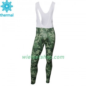 Fietsbroek Lang met Bretels 2018 Armee De Terre N001 Winter Thermal Fleece